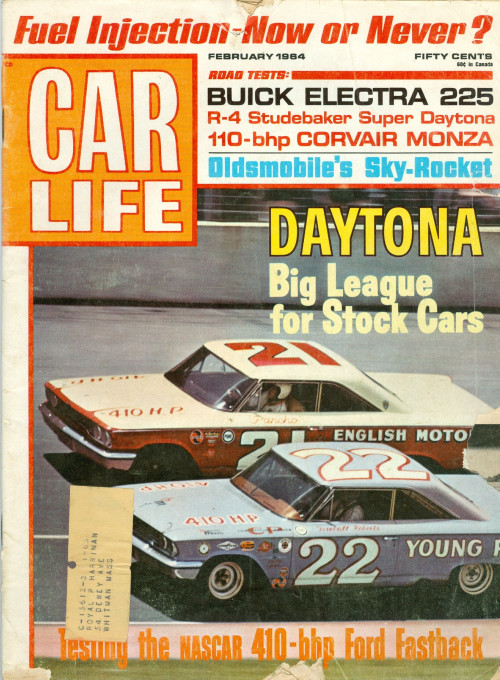 1964-02 Car Life - Daytona Big League for Stock Cars - cover.jpg